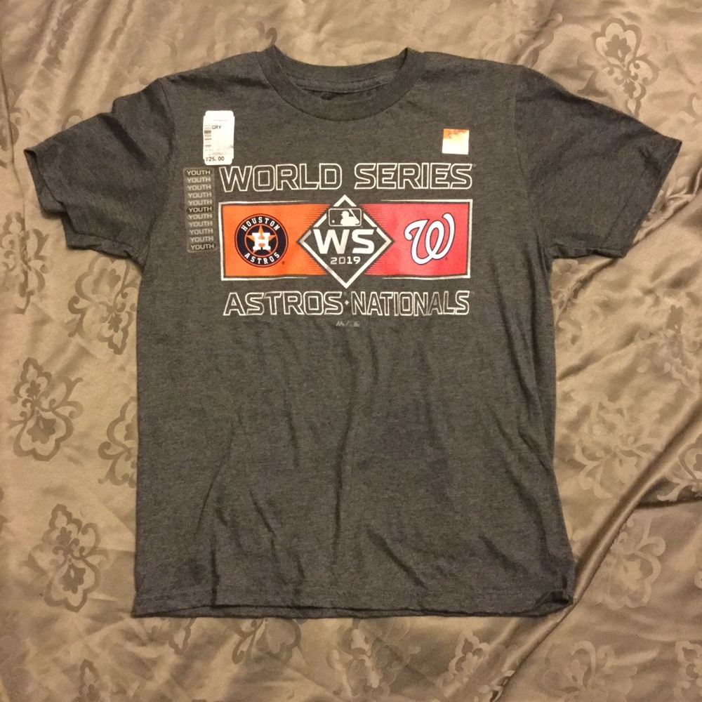 Authentic World SeriesShirt. Washington Nationals